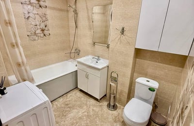 Аренда уютной 1-комнатной квартиры с гостиной, 52 м², центр Кишинёва, Молдова